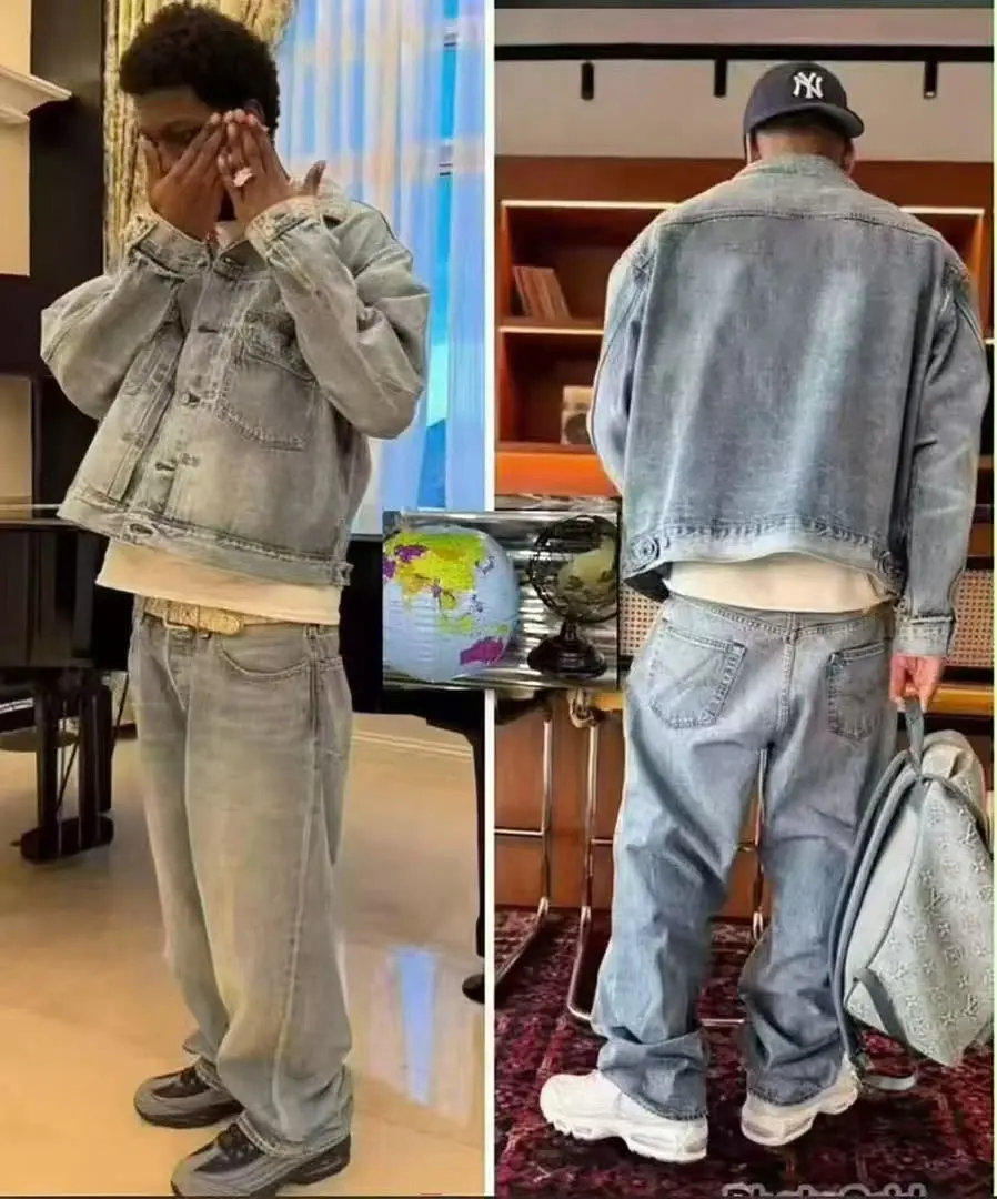 Luxury denim up and down