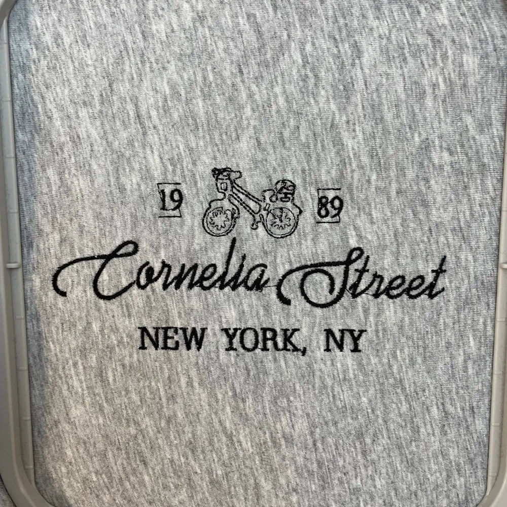 Cornelia Street Embroidered Sweatshirt