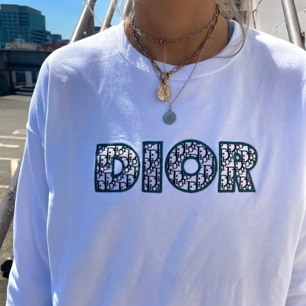 Monogram Dior Embroidered Sweatshirt