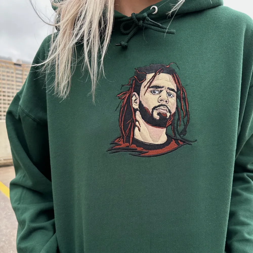 J.Cole Embroidered Sweatshirt - TM