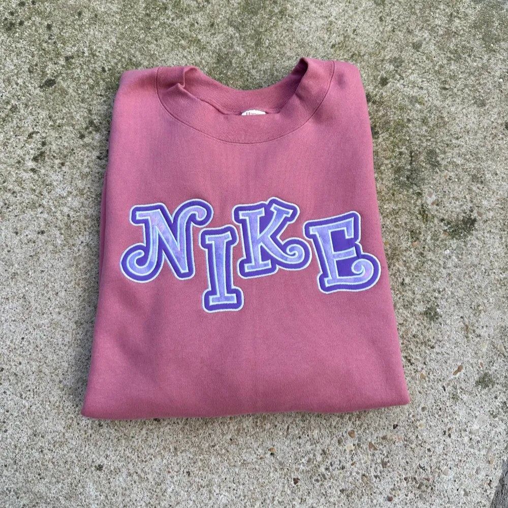 Funky Applique Nike Embroidered Sweatshirt - TM