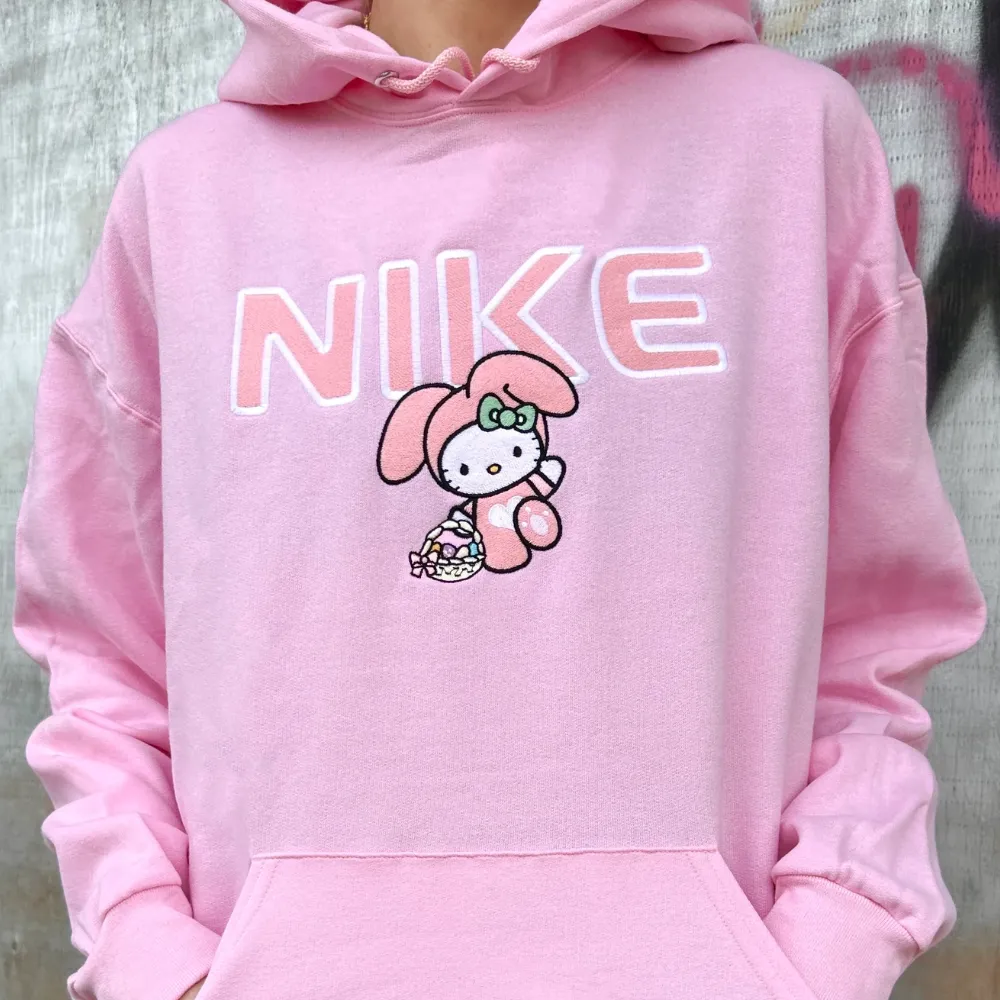Nike Hello Kitty Bunny Embroidered Sweatshirt - TM