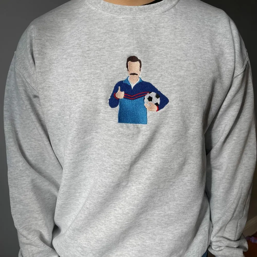 Ted Lasso Embroidered Sweatshirt - TM
