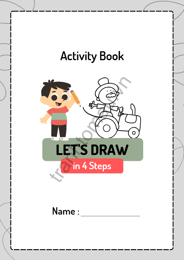 Let'S Draw In 4 Steps, Vẽ 4 Bước Thật Đơn Giản