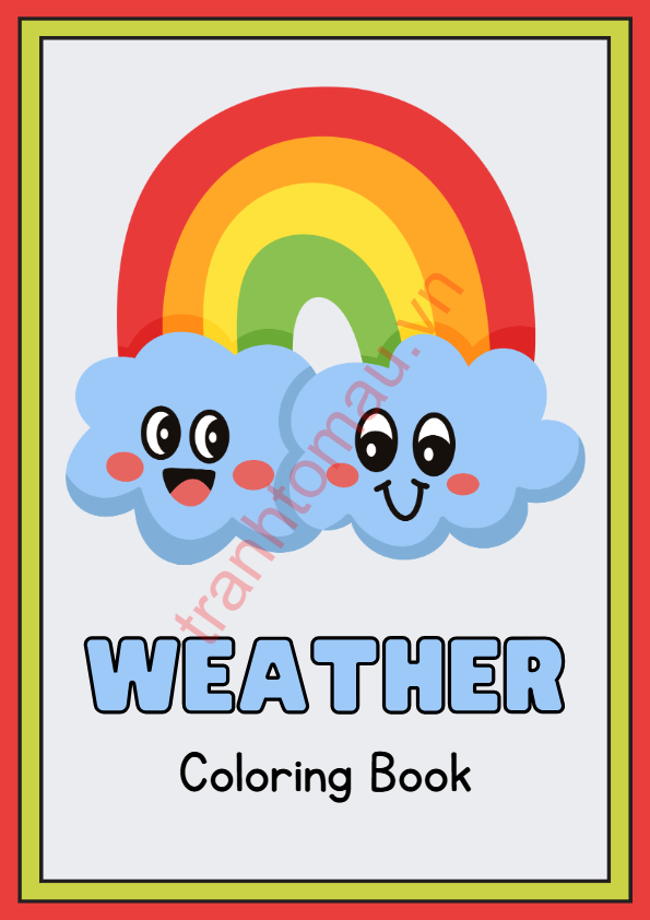 Let'S Color The Weather! | Cùng Tô Màu Thời Tiết Nào!