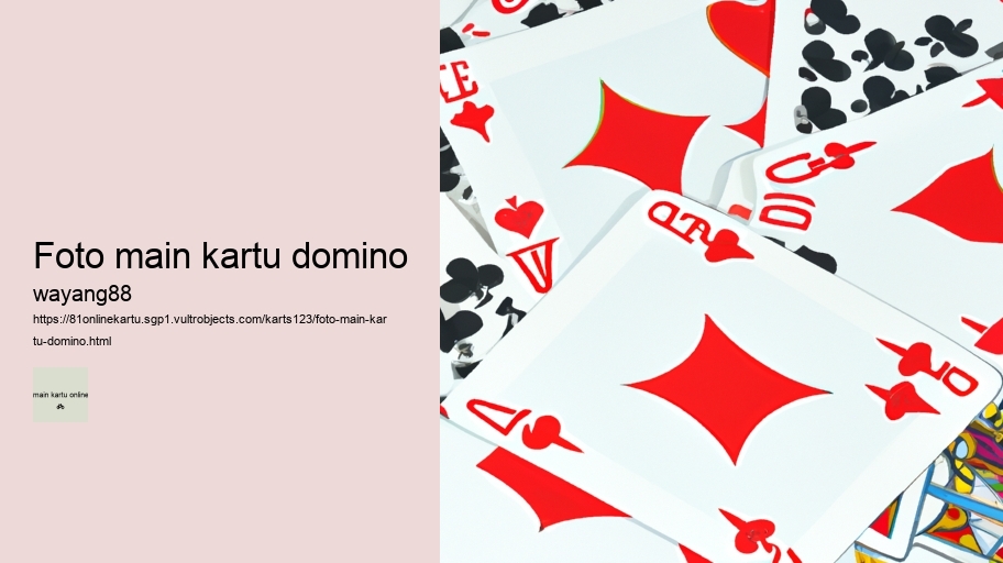 foto main kartu domino