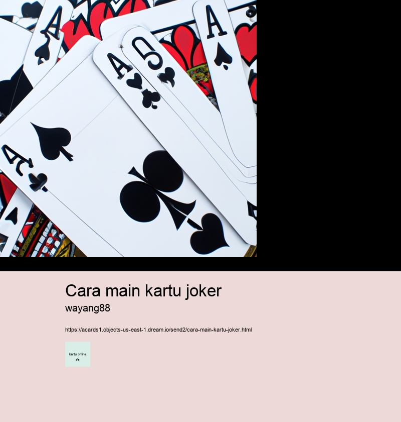 cara main kartu joker