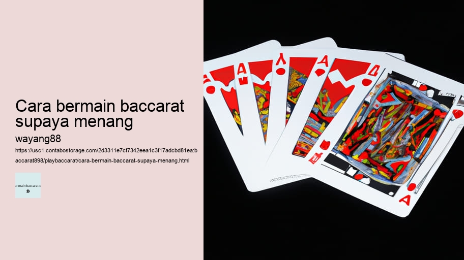 cara bermain baccarat supaya menang