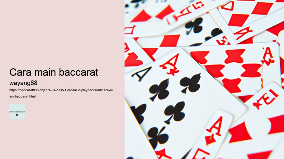 cara menang main baccarat 2019