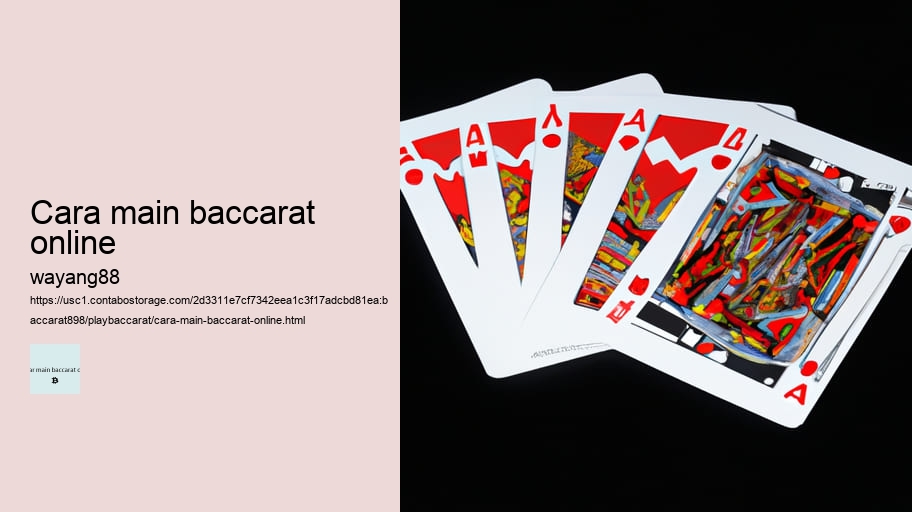 cara main baccarat online