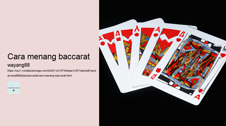 cara menang baccarat