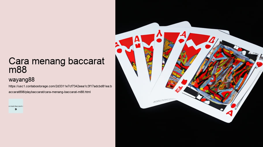 cara menang baccarat m88