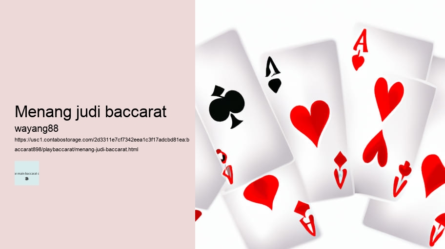 menang judi baccarat