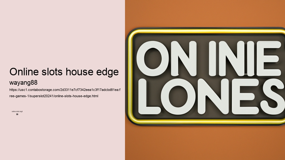 online slots house edge