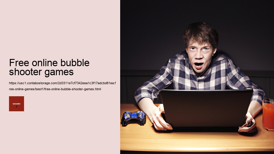 free online bubble shooter games