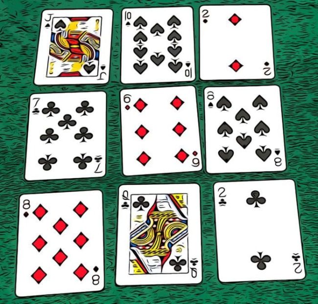 cara main kartu remi 13