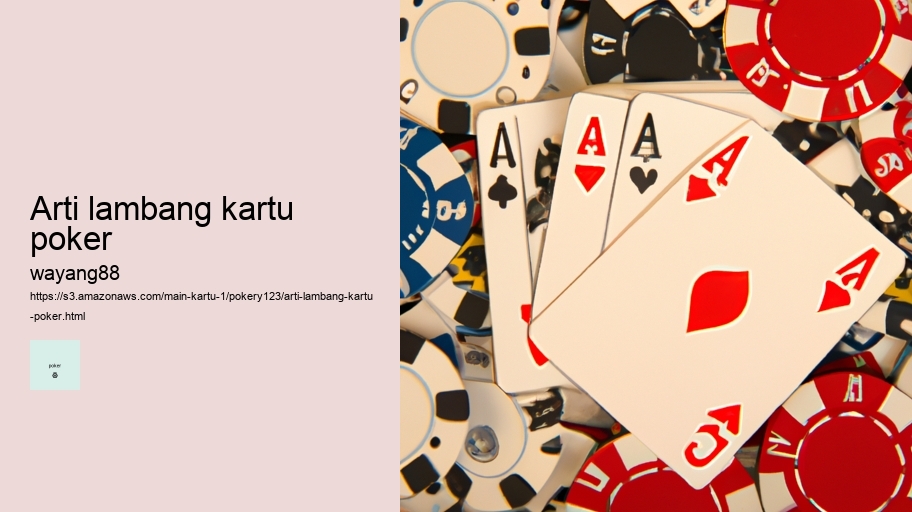 arti lambang kartu poker