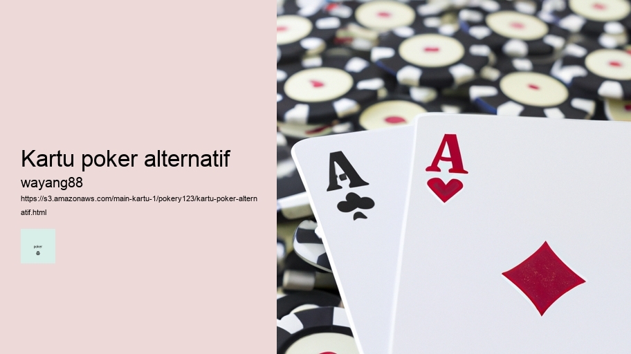 kartu poker alternatif