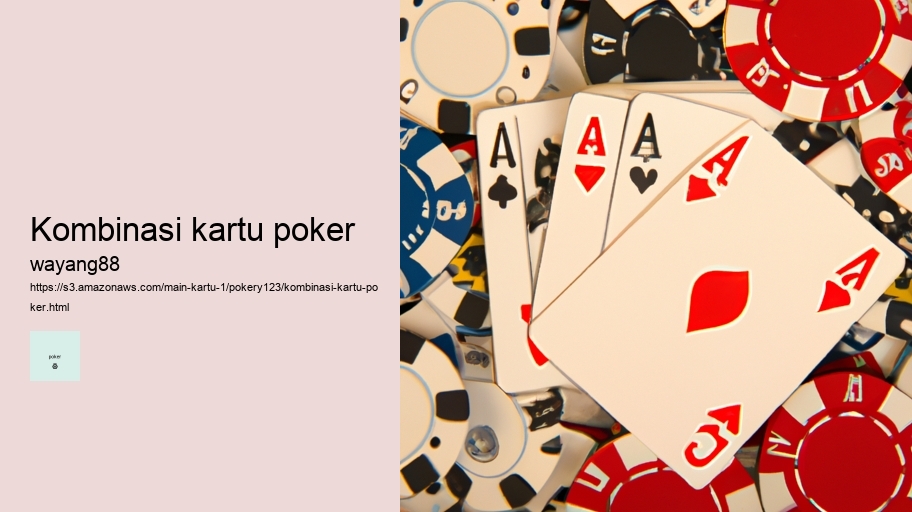 kombinasi kartu poker