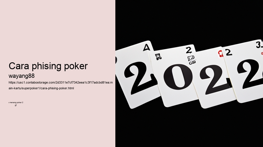 cara phising poker