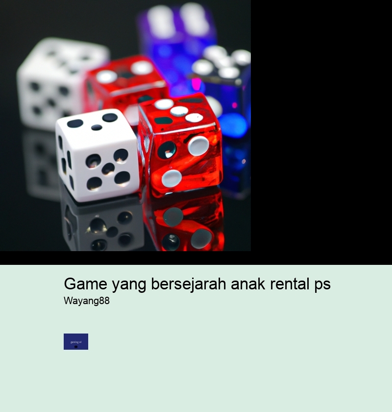 game yang bersejarah anak rental ps