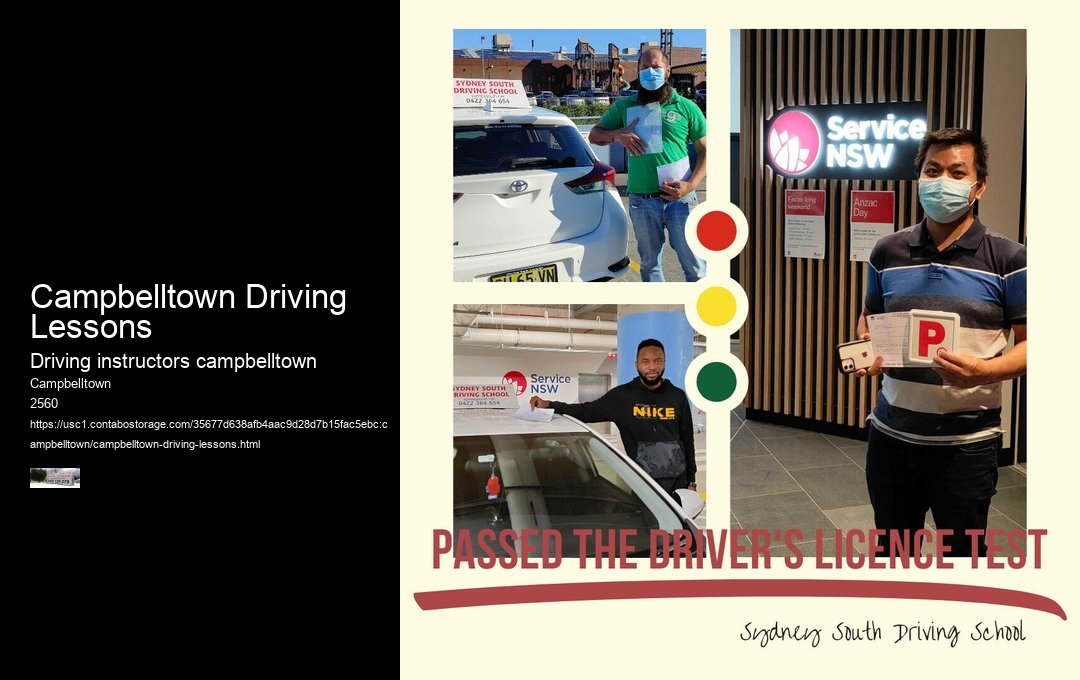 Campbelltown Driving Lessons