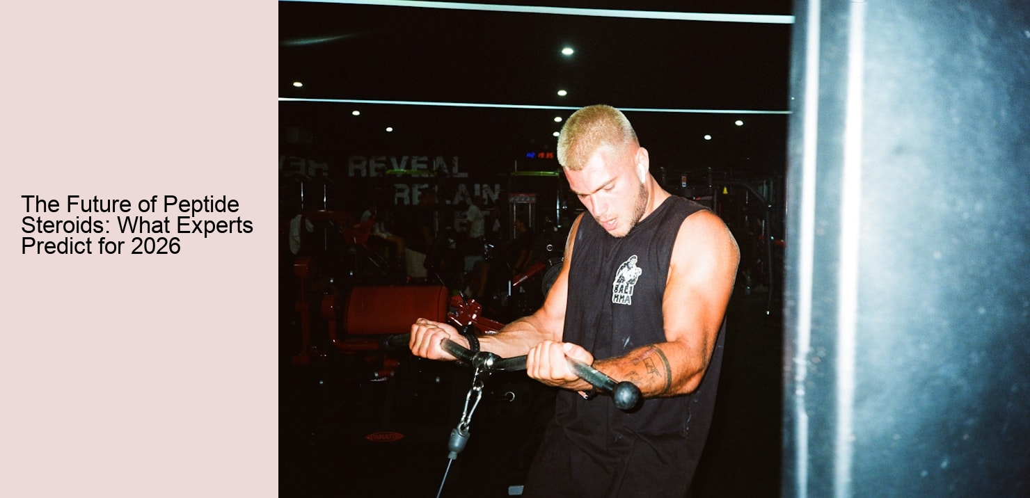 The Future of Peptide Steroids: What Experts Predict for 2026