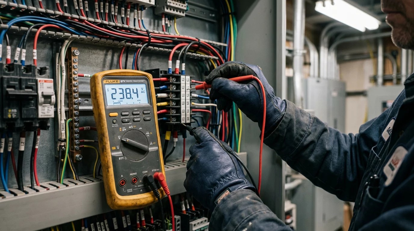 Grove Spark Electrical Services skilled technician