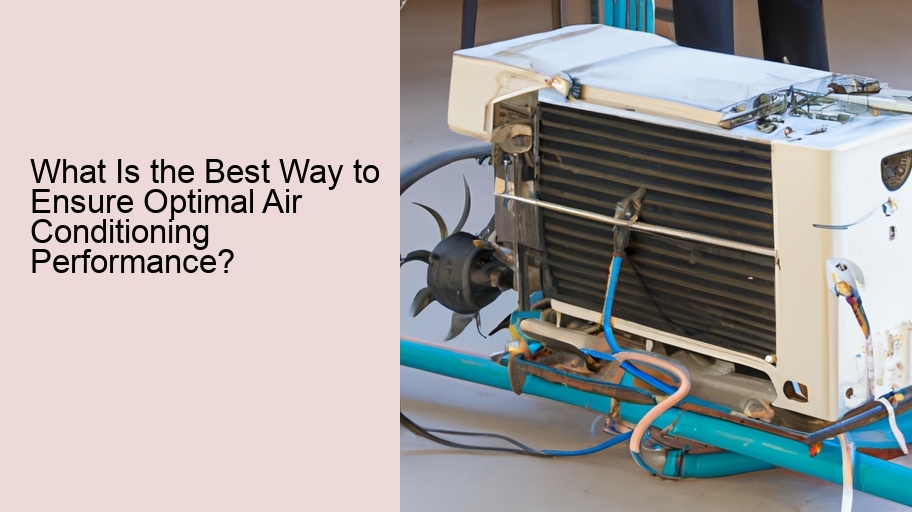 What Is the Best Way to Ensure Optimal Air Conditioning Performance? 