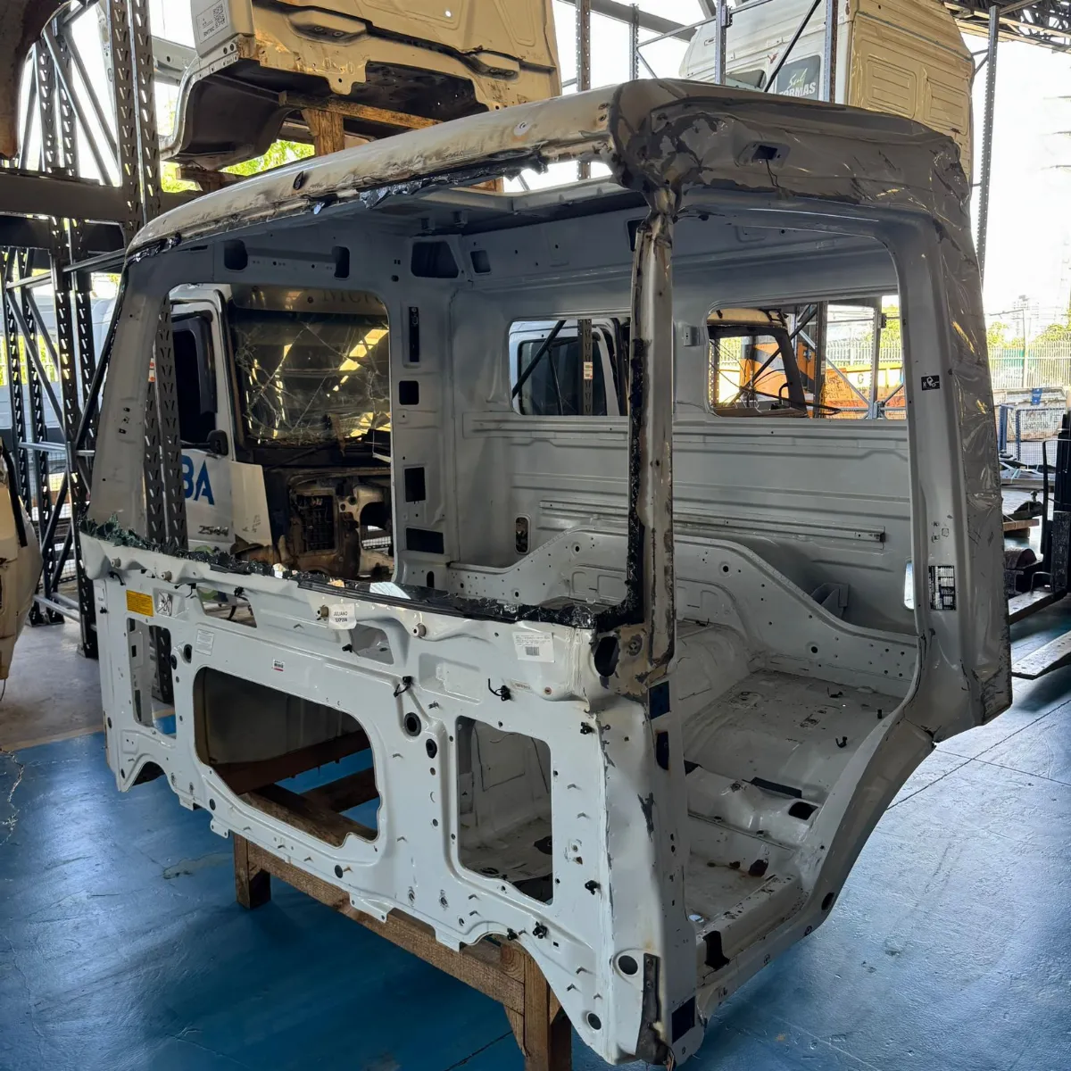 ESTRUTURA CABINA MB ATEGO 1315 3
