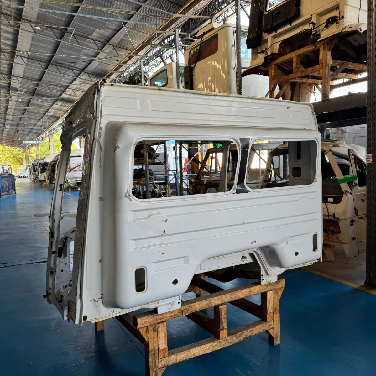 ESTRUTURA CABINA MB ATEGO 1315 2