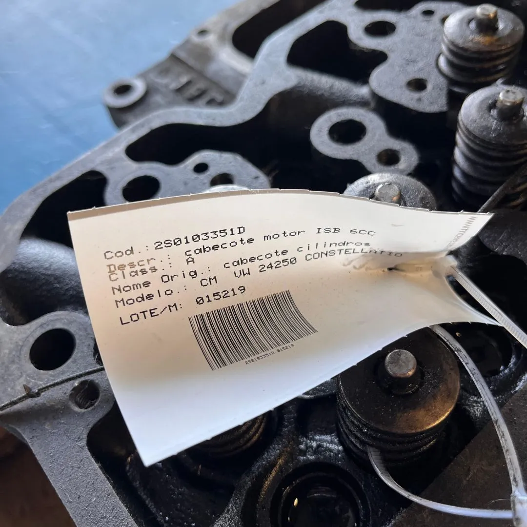 CABEÇOTE MOTOR ISB 6CC VW CONSTELLATION 24.250 6