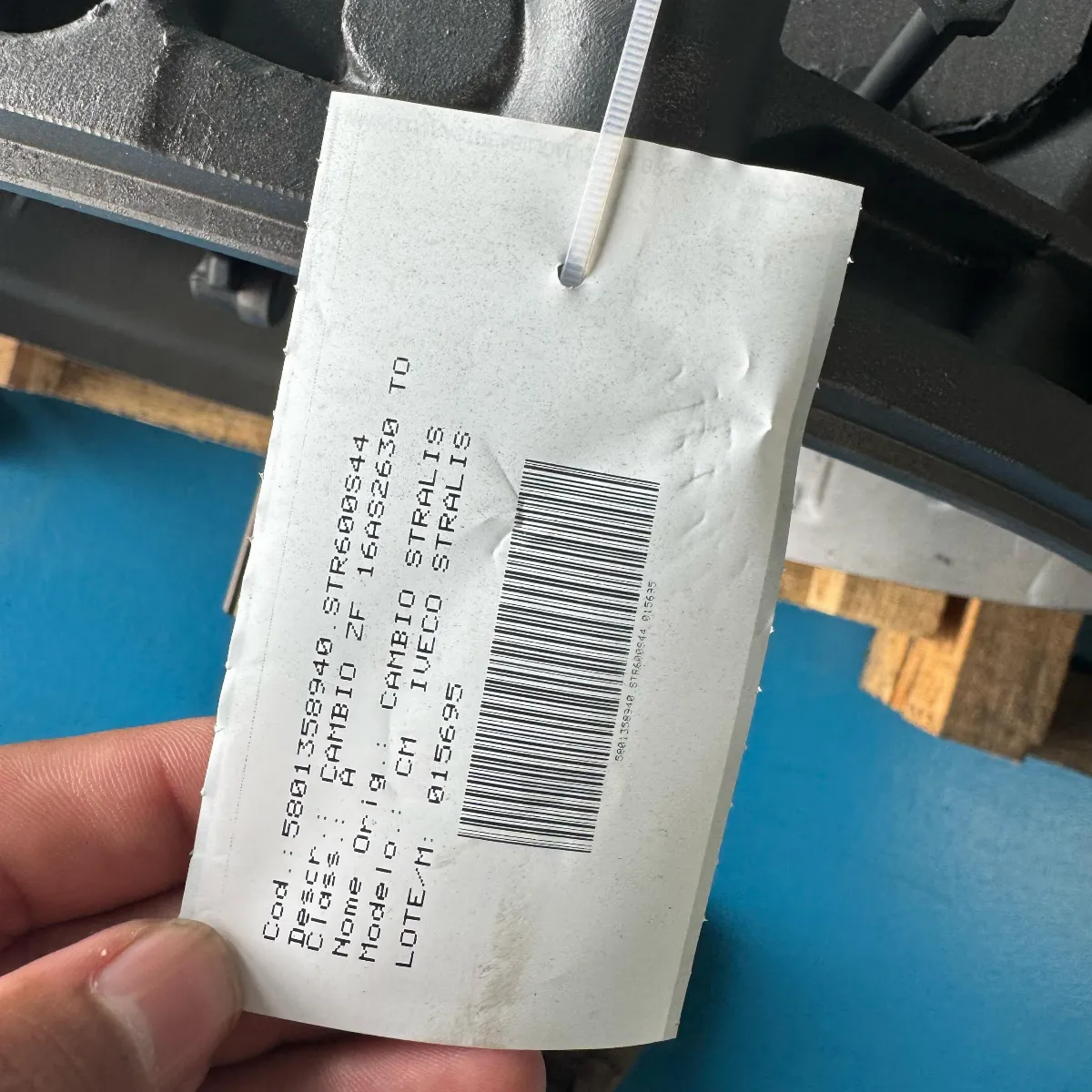 CAMBIO ZF 16AS2630 TO CM IVECO STRALIS Ano: 2015 4