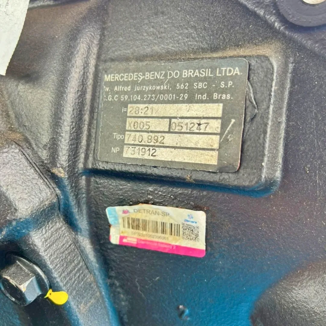 DIFERENCIAL MIOLO HL7 MB AXOR 3344 RELAÇÃO 21X28 – ANO 2010 6