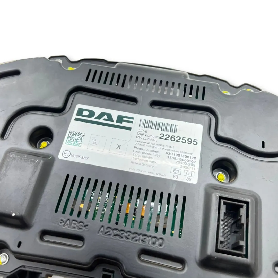 PAINEL INSTRUMENTOS DAF XF 530 – 2262595 6