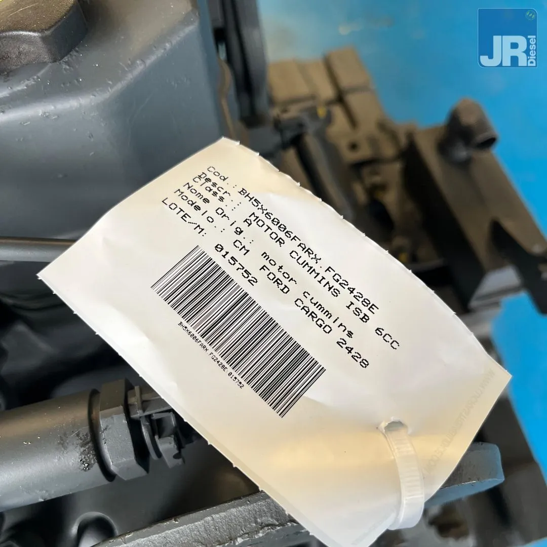 MOTOR CUMMINS ISB 6CC FORD CARGO 2428E PROMO DE SETEMBRO 9