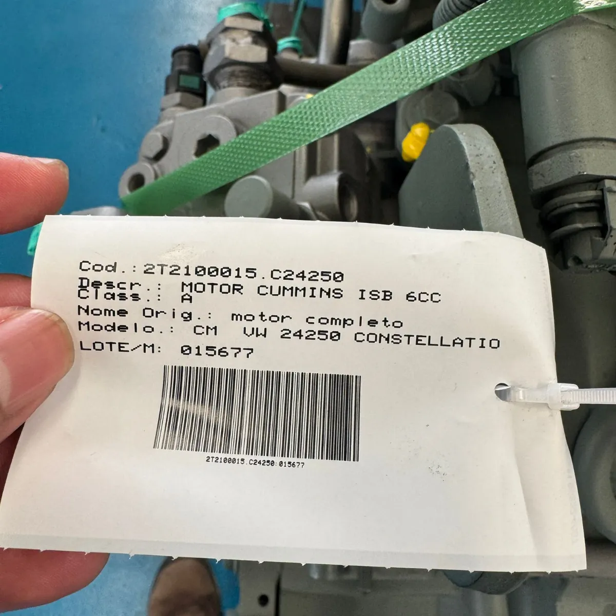 MOTOR CUMMINS ISB 6CC 3