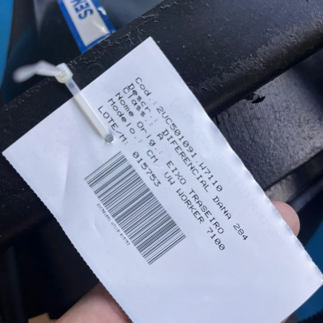 DIFERENCIAL DANA 284 – VW WORKER 7110 6