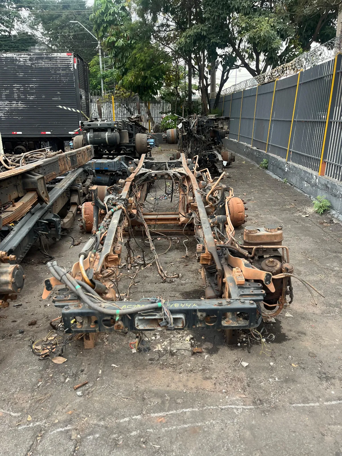 KIT 4 EIXO MB ACTROS 4844