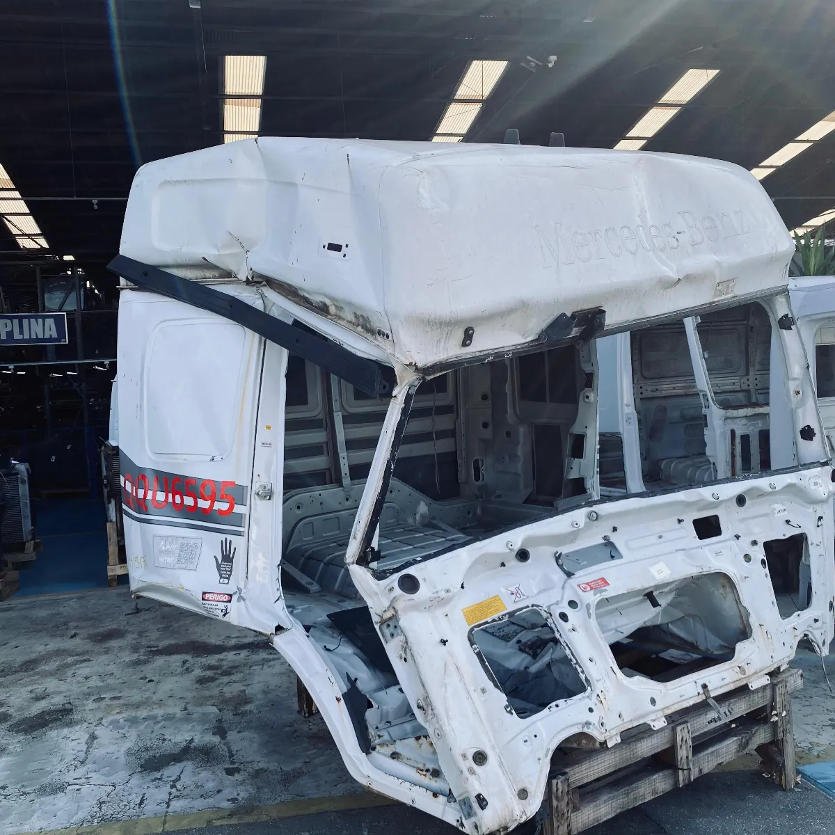 ESTRUTURA CABINA MB ATEGO 1315