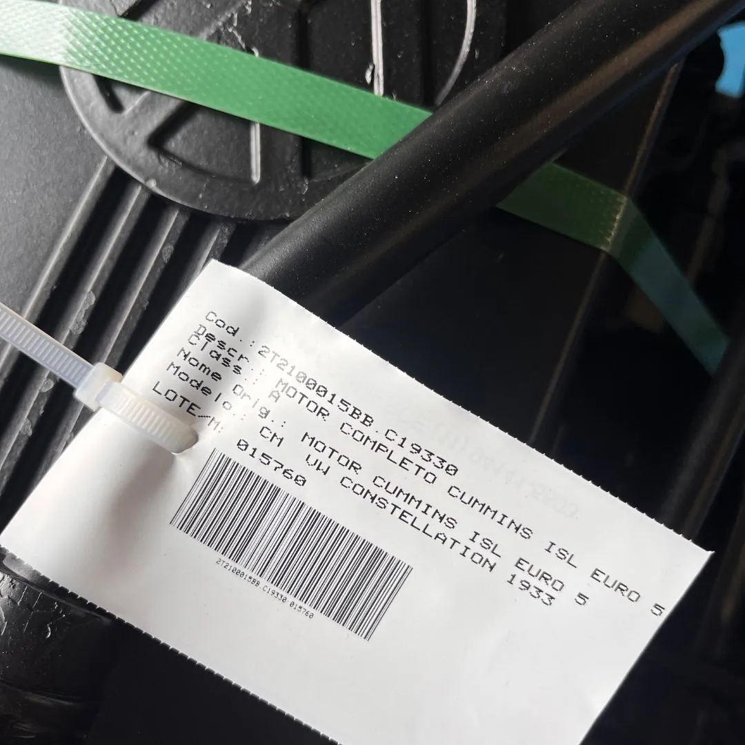 MOTOR CUMMINS ISL VW CONSTELLATION 19.330 EURO 5 PROMO DE OUTUBRO 10