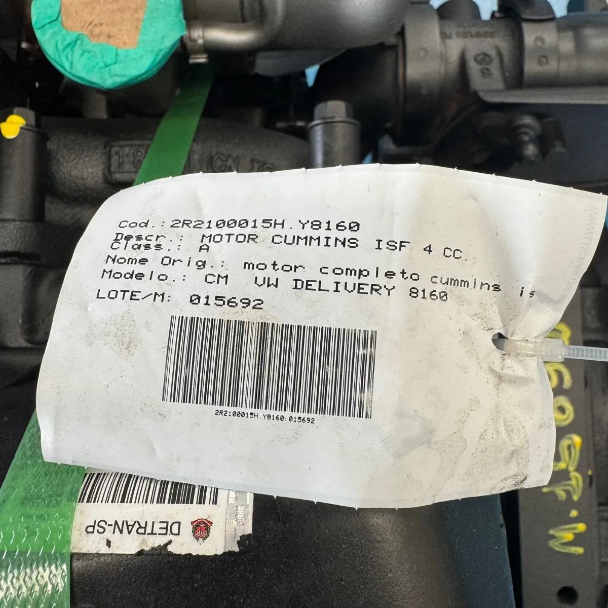 MOTOR CUMMINS ISF 4 CC 3