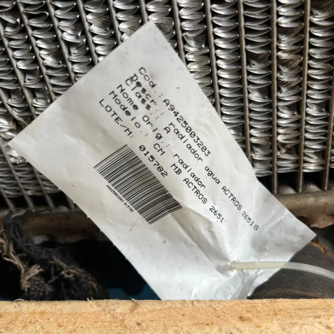 RADIADOR COMPELTO MB ACTROS 2651S 7