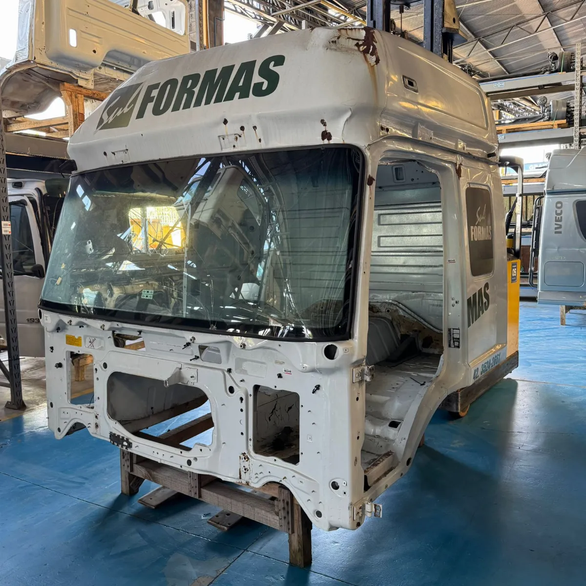 ESTRUTURA CABINA MB ATEGO 1315 3