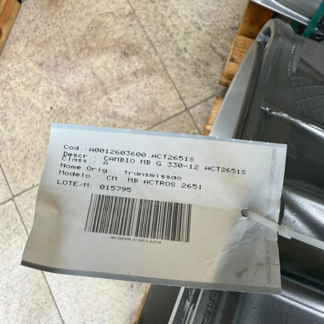 CÂMBIO G 330 – 12 MB ACTROS 2651S PROMO DE FEVEREIRO 7