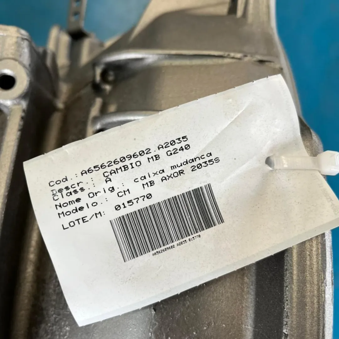 CAMBIO G240 MB AXOR 2035S PROMO DE NOVEMBRO 8