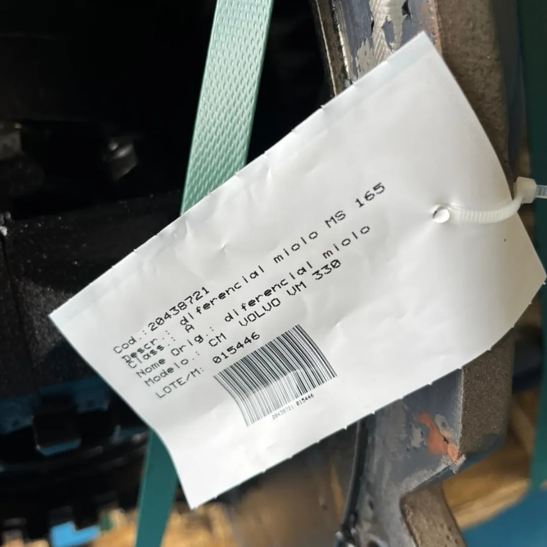 DIFERENCIAL MIOLO MS 165 VOLVO VM 330 8