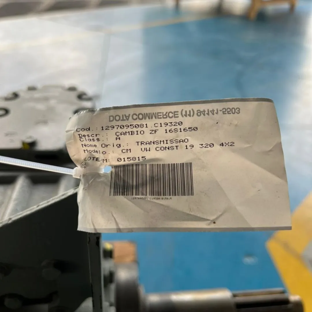CÂMBIO ZF 16S1650 VW CONST 19.320 PROMO DE MAIO 6