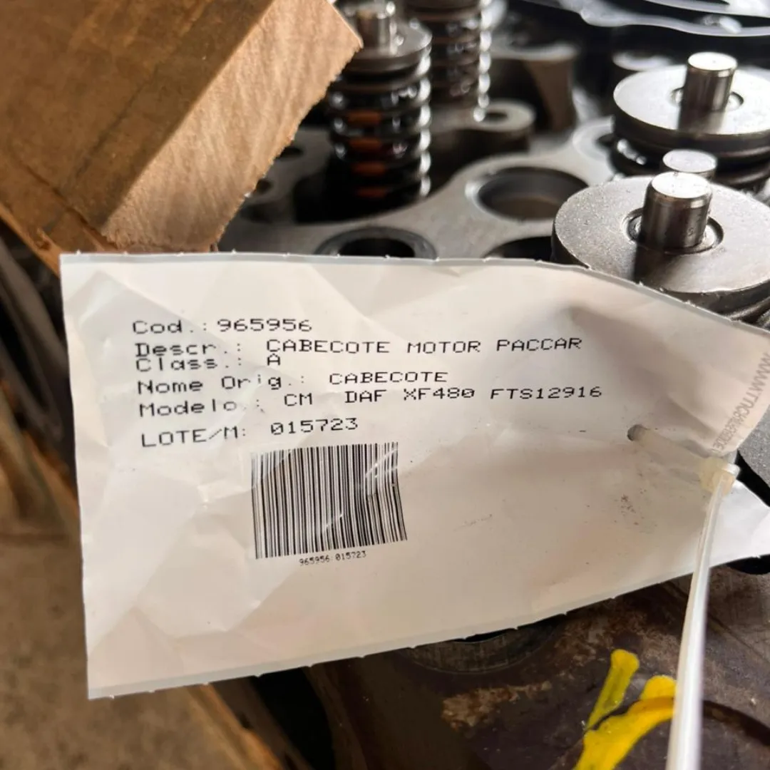 CABEÇOTE MOTOR PACCAR DAF XF 480 FTS 12916 6