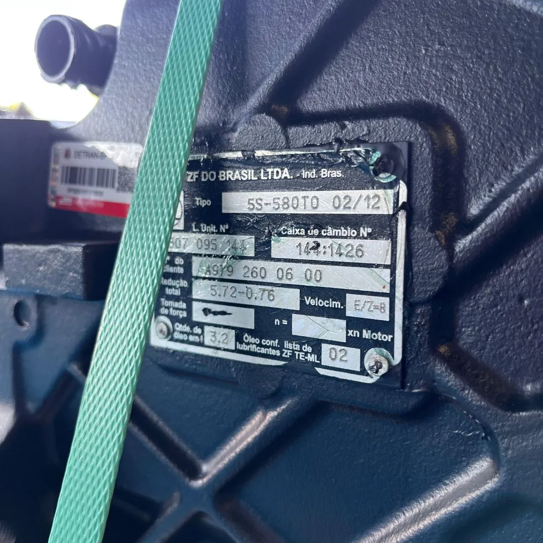 CAMBIO ZF 5S-580 MB ACCELO 1016 6